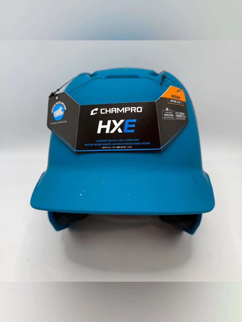 Champro HXE Baseball Batting Helmet Medium 6 1/2-7 Blue NOCSAE NWT